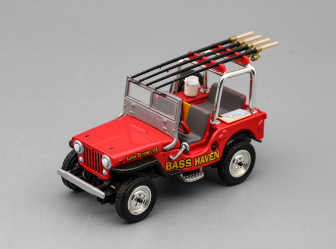 JEEP CJ2 (1947), red