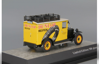 MERCEDES-BENZ L 1000 "Dunlop-Reifen", yellow / black