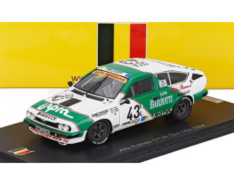 ALFA ROMEO Alfetta Gtv6 N 43 24h Spa (1984) Dagmar Suster - Pascal Witmeur - Jean Paul Libert, Green White