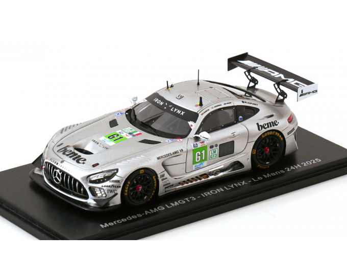 MERCEDES-BENZ AMG GT3 Evo №61 24h LeMans Martin Berry, Lin Hodenius, Maxime Martin (2025)