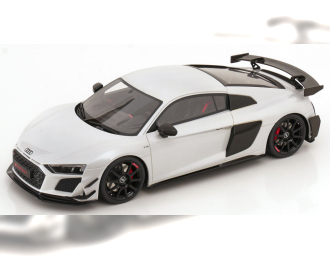 AUDI R8 V10 GT RWD (2018), white metallic