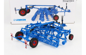 LEMKEN Smaragd 9/600k - Semi-mounted Field Cultivator, Blue