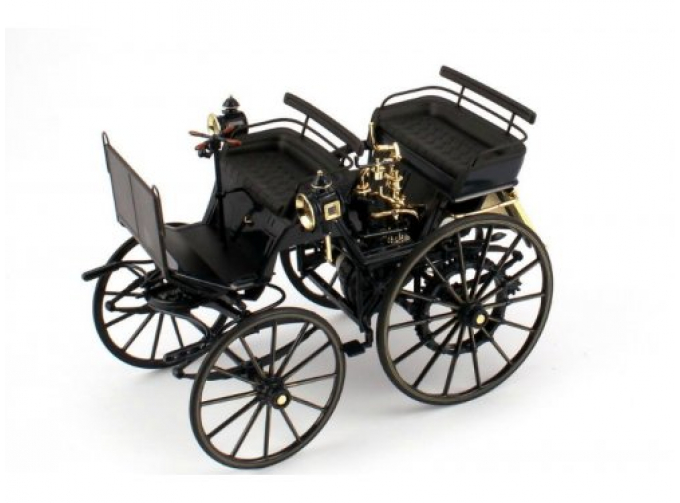 Daimler Motorkutsche (1886), black