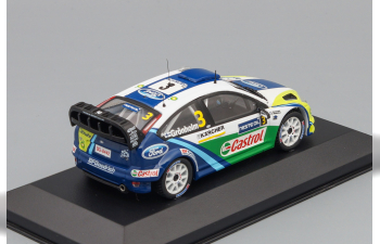 FORD Focus WRC #3 Winner Rally Finland 2006, white / blue / green