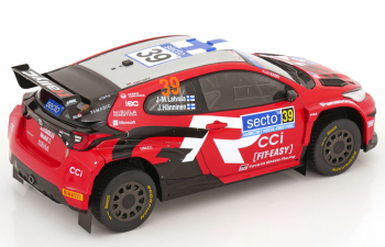 TOYOTA Yaris Gr Rally2 Hybrid Team Toyota Gazoo Racing Wrt №39 6th Rally Finland (2024) Jari Matti Latvala - Juho Hanninen, Red