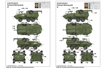 Сборная модель Бронетранспортер Canadian Husky 6x6 APC (Improved Version)