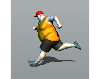 Фигура Бегжит, окрашенная