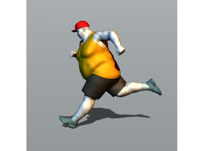 Фигура Бегжит, окрашенная