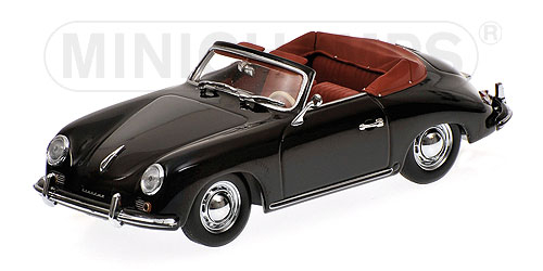 PORSCHE 356 Cabriolet (1954), black