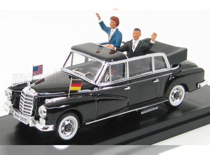 MERCEDES-BENZ 300l 1963 Adenauer - Kennedy - Tv Series, Black