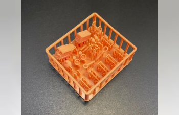 Сборная модель Танк M4A3 76W VVSS Sherman поздний, продвинутая версия