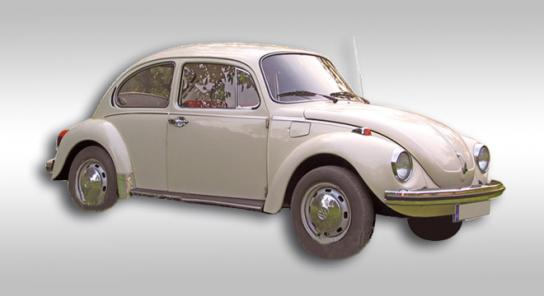 VOLKSWAGEN 1303 1972, light ivory