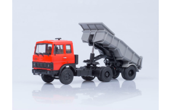 Набор МАЗ-5432 (ранняя кабина, красный) + полуприцеп МАЗ-5232В