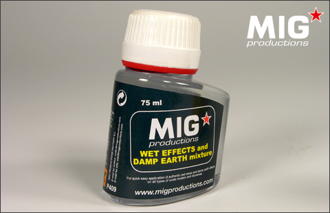 Смесь для создания мокрых эффектов и сырой земли
