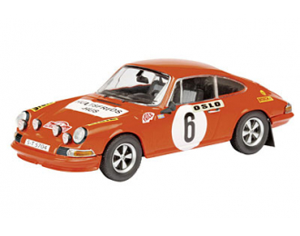 PORSCHE 911 S No.6 Rallye Monte Carlo (1970), оранжевый