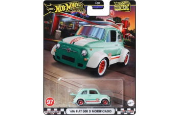 FIAT 500D Modificado (1960), light green/white