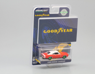 DODGE Charger Wide Boots GT "The low, wide look of action from Goodyear" 1969 (Greenlight!)