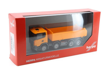 SCANIA CG17 LKW бортовой грузовик, оранжевый