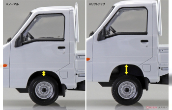 Сборная модель Subaru Sambar Truck (frost white)