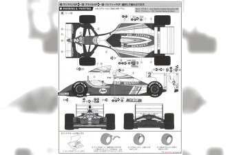 Сборная модель Williams FW16 Renault