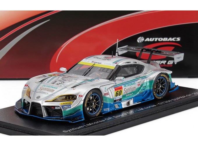 TOYOTA Supra Gr Team Lm Corsa Syntium Petronas №60 Gt300 Class Super Gt (2024) Hiroki Yoshimoto - Shunsuke Kohno, White
