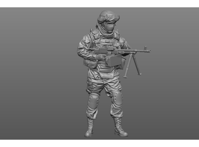 Фигурка Солдат 6 (под покраску)