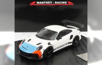 PORSCHE 911 991-2 Gt3 Rs Mr Team Manthey Racing 2020, White Light Blue