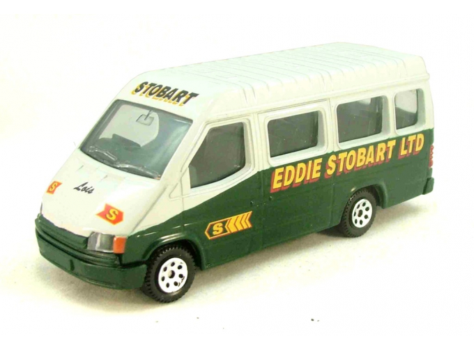 FORD Transit Van "Eddie Stobart Ltd.", Eddie Stobart Collection 1:43, белый с зеленым