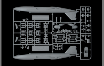 Сборная модель Американский бомбардировщик Martin B-57G Night Hawk (Canberra)