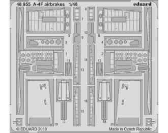 Фототравление для модели A-4F airbrakes