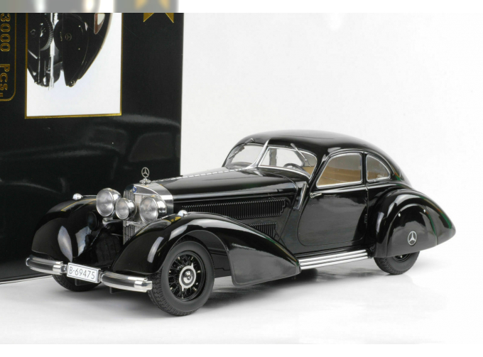 MERCEDES-BENZ 540 K Autobahnkurier 1938 (black)