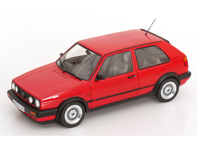 VOLKSWAGEN Golf 2 GTI G60 (1989), red