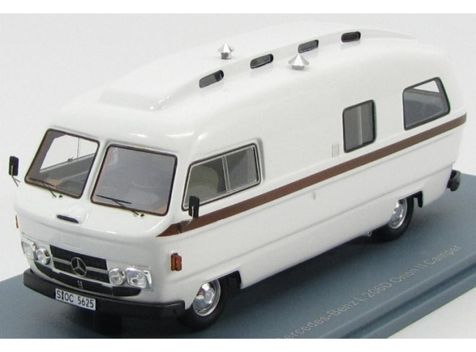 MERCEDES-BENZ L206D Orion II Camper (кемпер) 1974 White