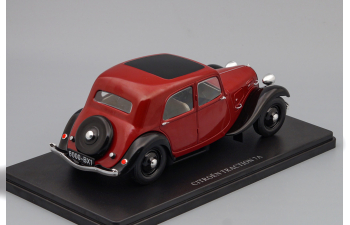 CITROEN Traction 7A 1934, maroon / black