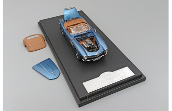 BMW 507 (1957) Roadster, blue / brown