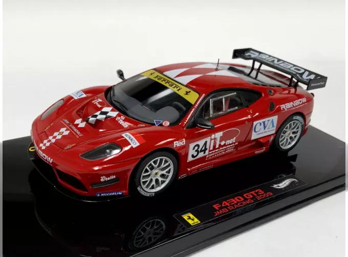 FERRARI F430 GT3 JMB Racing (2009), red