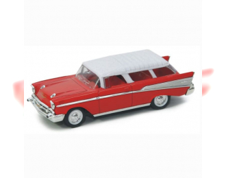 CHEVROLET Nomad (1957), red