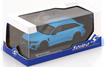 AUDI RS6-R Abt Sw Station Wagon (2022), light blue