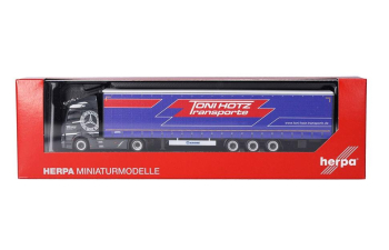 MERCEDES-BENZ Actros Streamspace "Toni Hotz", black/blue