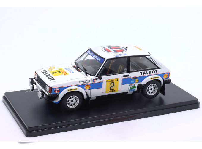 TALBOT Sunbeam Lotus #2 "Talbot Sport" Frequelin/Todt Winner Rally Codasur Argentina (1981)