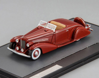 DUESENBERG SJ572-2596 Bohmann & Schwarz Convertible (1935), maroon