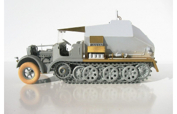 Сборная модель Sd.Kfz.7/3 Feuerleitpanzer fur V-2 Raketen auf Zugkraftwagen 8-ton