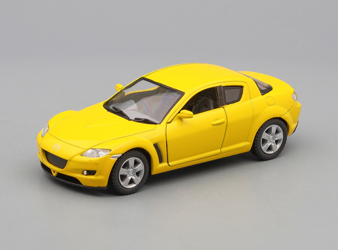 MAZDA RX-8, yellow