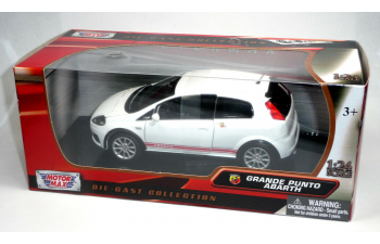 FIAT Grande Punto Abarth SS 2009 белый