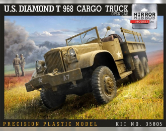 Сборная модель U.S. Diamond T 968 Cargo Truck Open Cab