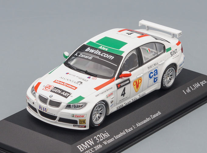 BMW 320si #4 WTCC 2006, white