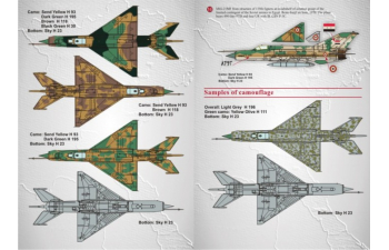 Декаль Mig-21 "Fishbed"