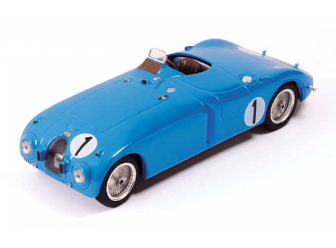 BUGATTI 57C n.1 Winner Le Mans Jean-Pierre Wimille - Pierre Veyron (1939), blue