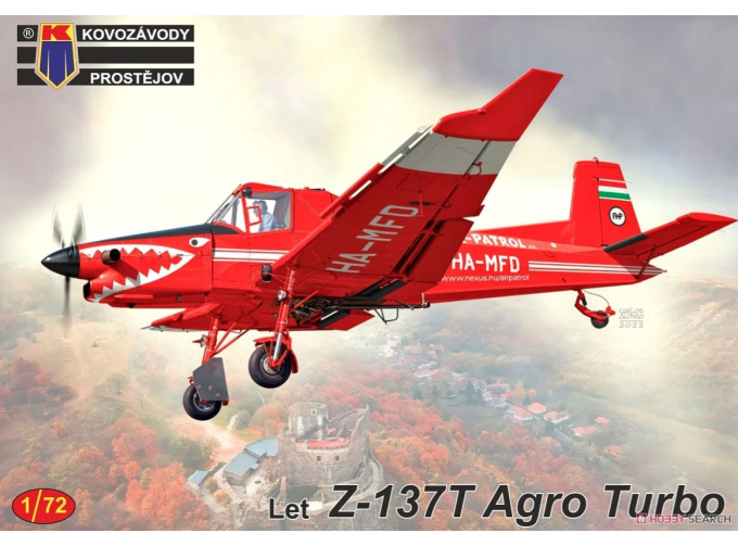 Сборная модель Let Z-137T Agro Turbo