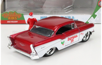 CHEVROLET Bel Air 1957 - Mrs. Santa Claus, Red Met White